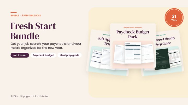 Fresh Start Bundle cover