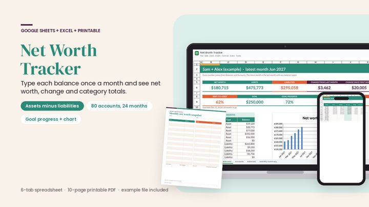Net Worth Tracker cover