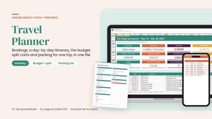 Travel Planner cover